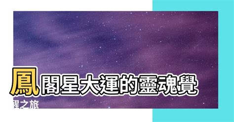 鳳閣星 大運